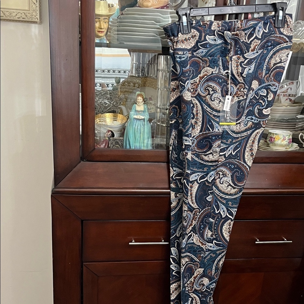 Paisley Print Pants